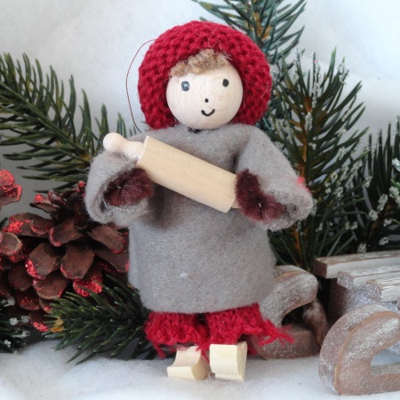 Lutin gris pâtissier