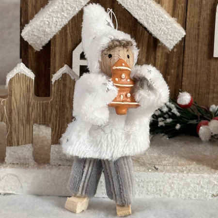 Lutin blanc Sapin