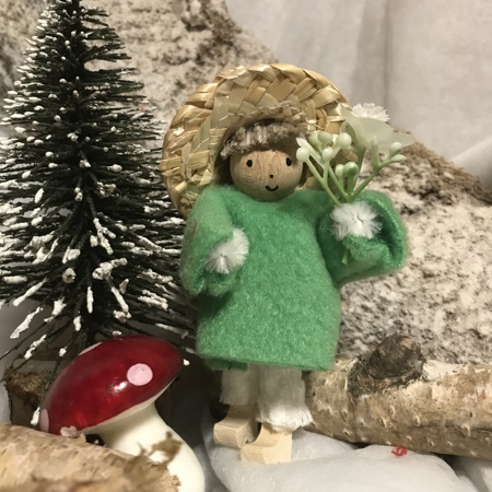 Lutin fleuriste